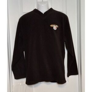 Pittsburgh Steelers Fleece V-Neck Sweater Men's Medium